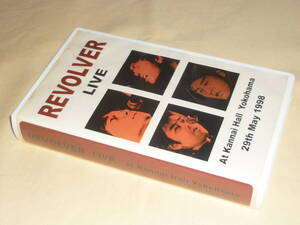 直筆サイン入り ～ REVOLVER リボルバー / REVOLVER LIVE At Kannai Hall Yokohama 29th May 1998 ～VHSビデオ / 半券付 / MUSIC HOUSE MOZ