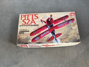 プラモデル エルエス LS 1/72 カナディアンレッズ ピッツS-2A CANADIAN REDS 未組み立て 当時物