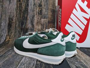 残少 24.5cm/US7.5 NIKE WMNS CORTEZ 検 DZ2795-300 ナイキ レディース コルテッツ ファー/セイル モスグリーン/カーキ/ホワイト 深緑/白