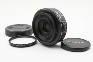 【美品】Canon 単焦点レンズ EF 40mm 2.8 STM