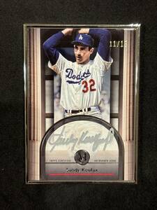 2024 Topps Museum Collection Baseball Sandy Koufax Silver Framed Auto /15