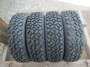 希少【未使用10インチ　スパイクタイヤ】　YOKOHAMA　FLEXPAN 　145/80R10　　4本