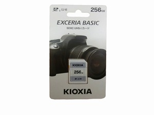 【未使用】 キオクシア KIOXIA SDXCメモリーカード KSDER45N256G