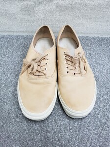 VANS オーセンティック ベジタブルタンニン レザー ピンクベージュ US11.5 (29.5cm) 