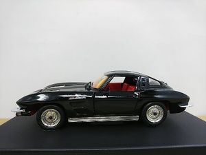 ■ Revell レベル 1/24 CHEVROLET CORVETTE STINGRAY 1963 ブラック シボレーコルベットスティングレー ダイキャストモデル ミニカー