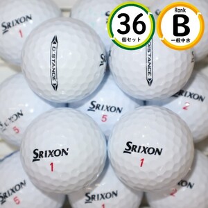 36個 2022年モデル スリクソン ディスタンス Bランク SRIXON ダンロップ 中古 ロストボール 送料無料