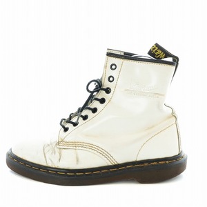 ドクターマーチン DR.MARTENS 1460 8ホールブーツ ワークブーツ ショート レースアップ スムースレザー 26.0cm 白 11822100