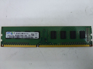 830202-1◆◇SAMSUNG PC3-10600U 2GB ■1枚 片面 初期保有◇◆