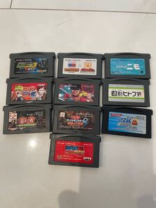 ゲームボーイアドバンス GBA ADVANCE Nintendo ゲームソフト ロックマンエグゼ 遊戯王 二モ 等 10点 まとめ売り 動作未確認 現状品