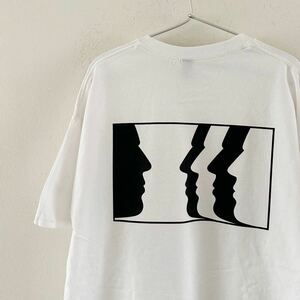 Face Art Work Tシャツ XL ビンテージ アート