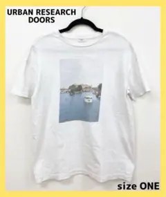 〇4555B〇 URBAN RESEARCH DOORS 半袖Tシャツ 女性