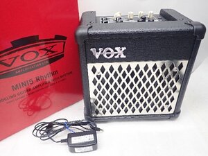 VOX ヴォックス モデリングギターアンプ/コンボタイプ MINI5 Rhythm/MINI5-RM 元箱/電源アダプター付き ¶ 70C55-1