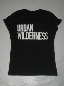 4180★美品★URBAN WILDERNESS 黒Tシャツ★カッコイイ★