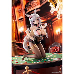 【中古】[FIG] 初回生産特典2種付属 葦毛ちゃん(あしげちゃん) ラッキーディーラーver. 1/7 完成品 フィギュア GOODSMILE ONLINE SHOP&一部