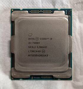 送料無料 / 美品 Intel Core i9 7900X 3.30GHz CPU インテル コア