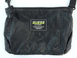 D163/GUESS/ゲス サコッシュ ショルダーバッグ ブラック　ｎ