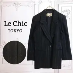 『Le Chic  TOKYO』 ジャケット 日本製【M】ブラック テーラード