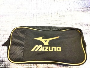 新品　美品　MIZUNO　ミズノ　 シューズ入れ　黒 シューズケース 