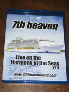 7TH HEAVEN セブンス・ヘブン / LIVE ON THE HARMONIY OF THE SEAS 2017 DVD+Blu-ray 輸入盤