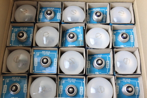 ナショナル National レフ電球 RF110V60W ホワイト 開封長期保存(20年) 20個