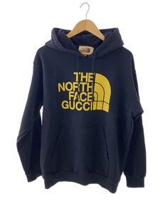 GUCCI◆×THE NORTH FACE/ パーカー/M/コットン/BLK/651724