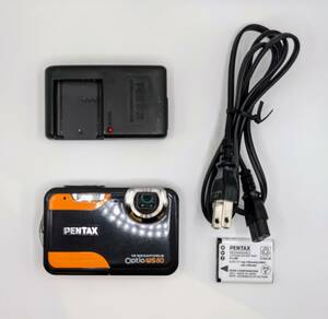 [中古] PENTAX Optio WS80 オプティオ　ペンタックス　防水　オールドコンデジ CCD