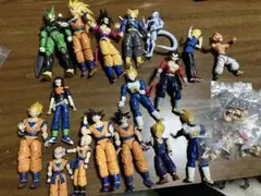 ドラゴンボール プラモデル17体 エフェクトパーツ付き　パーツ欠品有り