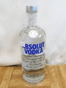 Q563【未開栓】VODKA ABSOLUT NATURAL 1000ml　ウォッカ　/3