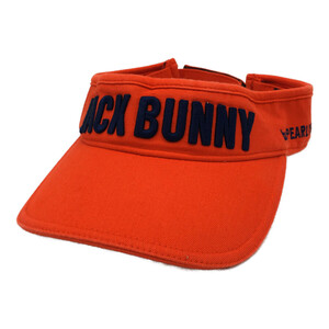 coco 中古 ジャックバニー Jack Bunny!! サンバイザー フリー オレンジ パーリーゲイツ レターパックプラス発送可 89678