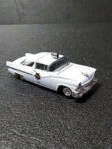 64/1 レーシングチャンピオン社製 1956年式 FORD ヴィクトリア ハイウェイパトロールカー ホットロッド ルース美品 自宅保管品