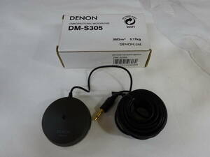 【DENON セットアップマイク DM-S305】デノン 動作未確認 AVアンプ用 精密機器【B7-4①】0530