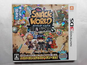 中古品 3DSソフト スナックワールド トレジャラーズ