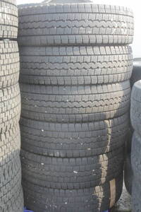 パS条件付送料無料 2019年製 9mm DUNLOP WINTERMAXX LT03 205/70R17.5 115/113L LT 6本セット ダンロップ スタッドレス 冬タイヤ 地山