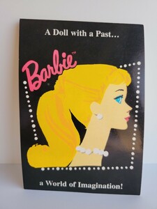 96年　バービー　ポストカード　ヴィンテージ柄　barbie 人形　ドール　お洒落　1959　レトロ　はがき