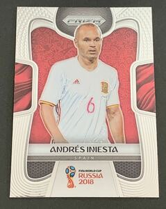 2018 Panini Prizm World Cup Andre Iniesta No.197 Spain イニエスタ　スペイン　ワールドカップ