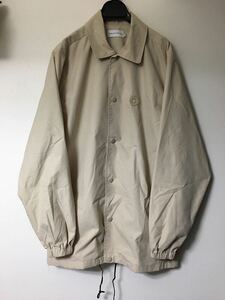 DROLE DE MONSIEUR フランス製 NFPM COACH JACKET ベージュ ドロールドムッシュ コーチジャケット オーバーサイズ ブルゾン ナイロン