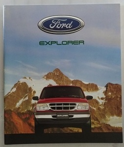 エクスプローラー　(E-IFMXU34, E-IFMXU24)　車体カタログ　EXPLORER　1995年3月　古本・即決・送料無料　管理№3441 CB04