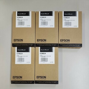 EPSON 純正インクカートリッジ ICMB24 マットブラック　５個セット　(PX-6000/6200/7000/9000) 