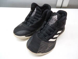 adidas/アディダス■19.0cm/US13K/UK121/2K/FR31/CHN185■Pro Spark 2018 K AH2644 キッズバスケットボールシューズ■黒/白■#20505MK274_8