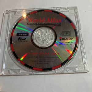 Windows3.1用　ソフト　WORLD ATLAS version 4 美品　動作未確認