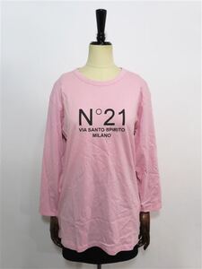 64123 N°21 プリント ロングスリーブ Tee