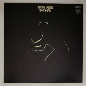 良盤屋◆LP◆エルトン・ジョン/ライヴ！☆Elton John/17-11-70/1971◆Rock & Roll, Pop Rock◆P-4753