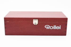 ★希少品★ ROLLEI ローライ 木箱 フィルム ケース アンティーク インテリア #1900