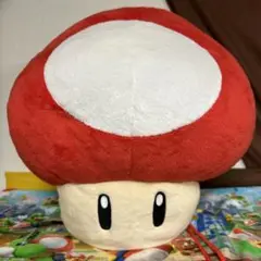 マリオ スーパーキノコ ぬいぐるみ 約30cm