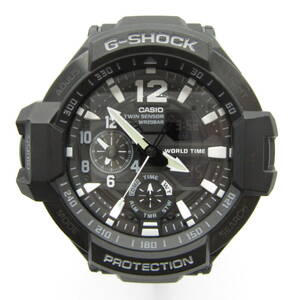 T10000☆【SALE】CASIO G-SHOCK デジアナ GA-1100【5441】グラビティマスター GA-1100-1AJF カシオ Gショック 中古品【時計】