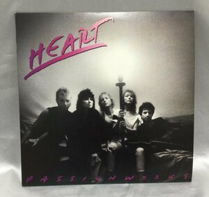 中古/アナログ盤/LPレコード/HEART/PASSION WORKS/パッションワークス/25・3P-462/日本発売版/ライナーノーツ&歌詞訳詞カード付き