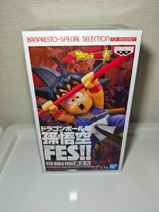 新品未開封 ドラゴンボール超 孫悟空FES!! 孫悟空 少年期 海外正規品 フィギュア ドラゴンボール バンダイ