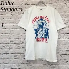 m82 Daluc Standard【L】プリントTシャツ コットン100％ 白