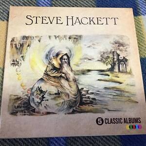 ★スティーヴ・ハケット★Genesis Steve Hacket 5 classic albums original 5CD BOX SET 紙ジャケ