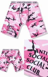 ★送料込★ ANTI SOCIAL SOCIAL CLUB 迷彩 カモ CAMO 未使用 未開封 アンチソーシャルソーシャルクラブ assc 正規品 ボクサーパンツ 水着